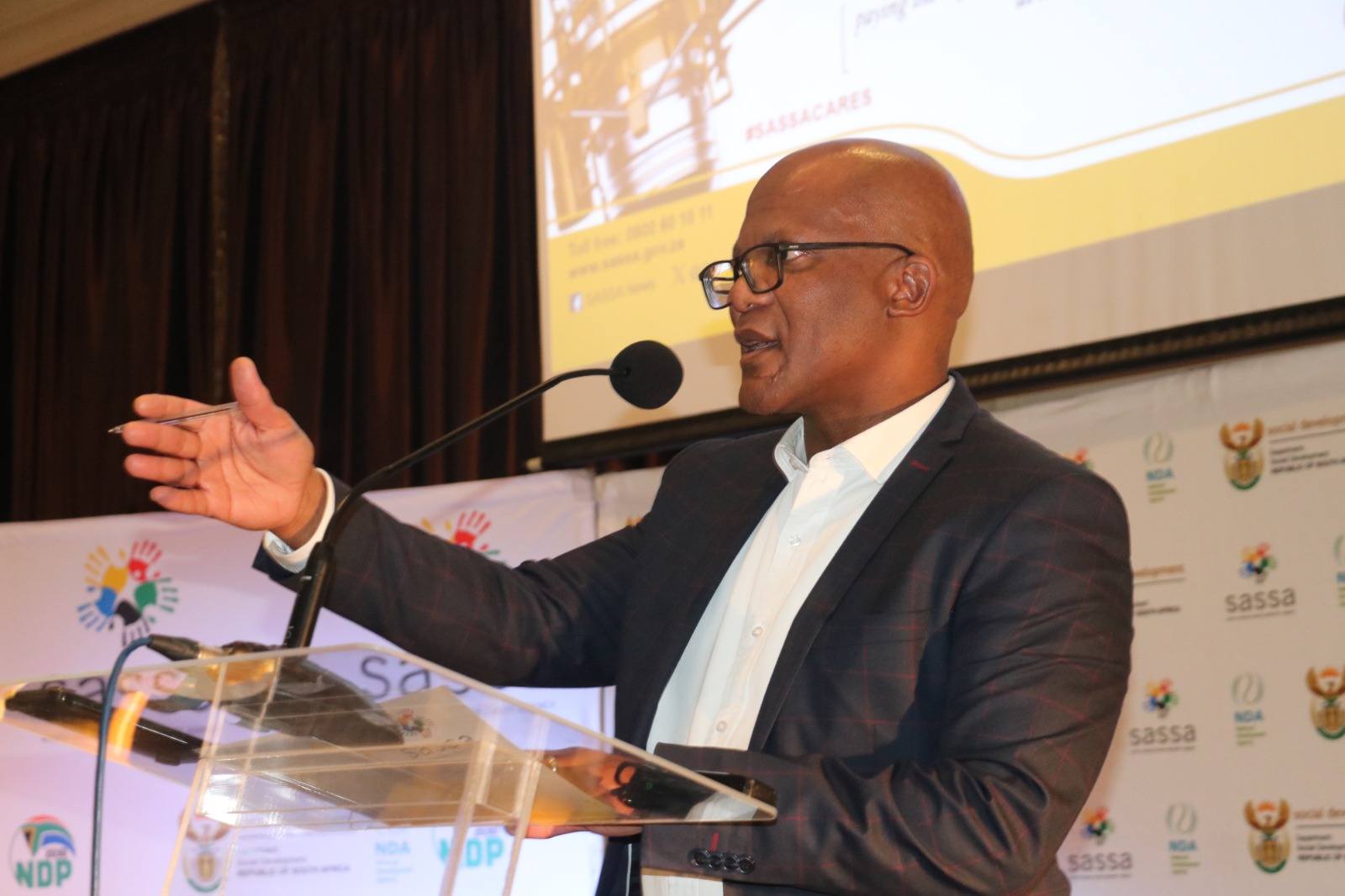 SASSA Acting CEO Themba Matlou speaks to media in Free State region about the July 2025 SRD grant and social grant developments, and unveils key plans for the road ahead, Check SRD Grant Status for July 2025: Approved or Missed Payment